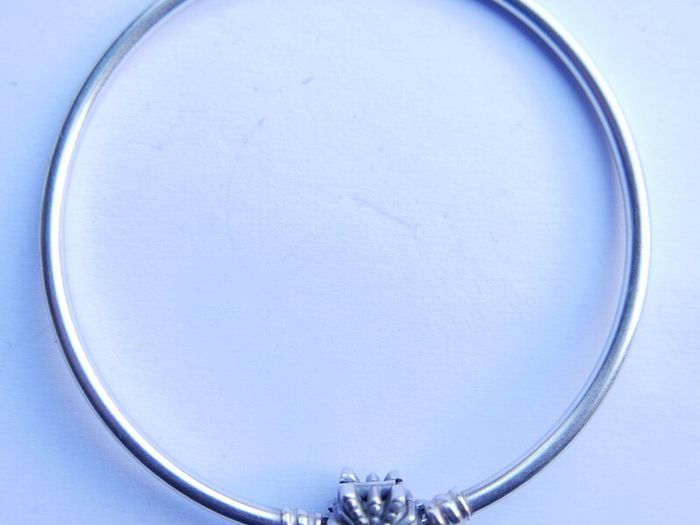 Genuine Pandora Sterling Silver 925  Limited Edition Firework Snowflake Christmas Bangle 10,8g