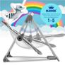KIDIZ Baby bouncer baby swing with 5 speed settings - foldable baby bouncer Image 3