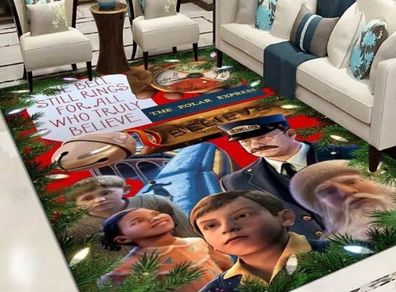 Polar express movie rug free postage