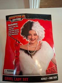 Halloween costume, Cruella de Ville kids