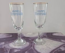 vintage pint glass