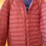 Spital Fields Gents Quilted Puffer Bomber  90% Down Puffer & 10% Feather Zipped Jacket coat. Medium. Colour Wine/burgundy/oxblood. Immaculate. Spitalfields Image 3