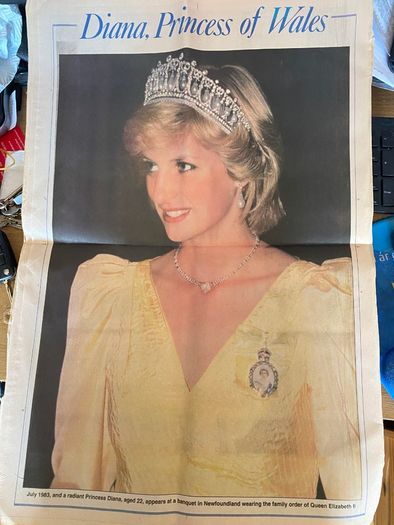 Daily Mail newspaper Diana 1997