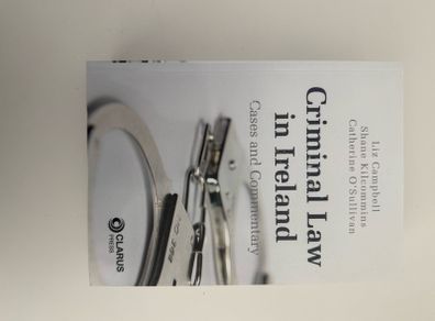Criminal Law in Ireland: Cases and Commentary