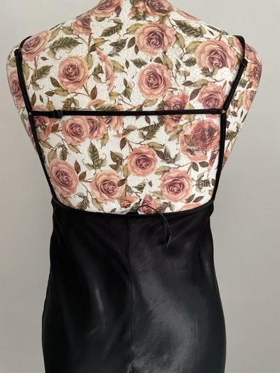 Little black dress slip dress with back detail 8/10