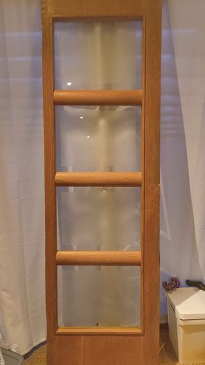 oak door solid plus one with glass