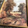 Picture of Country scene in beautiful decorative  frame with glass Image 2