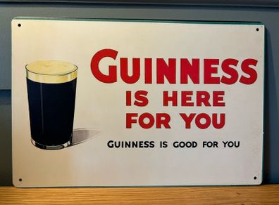 Guinness Tin Metal Sign