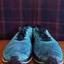 Nike Flyknit Racer blue black 9 44 lightweight runners trainers Image 3