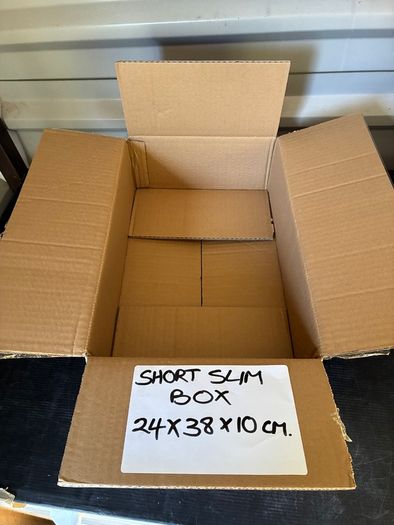 Cardboard Boxes.