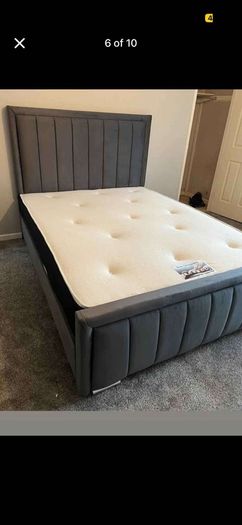 Panel Border Double bed With delivered