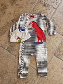 Baby boy babygro & hat (Joules)