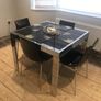 Dining table and 4 chairs Image 2