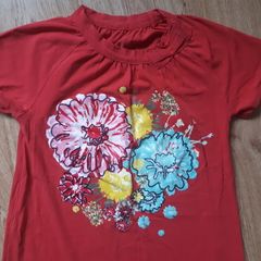 Red Pyjamas Dress. Age 11-12