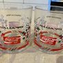 Coca Cola Italia 1990 World Cup glasses set Rare Image 2