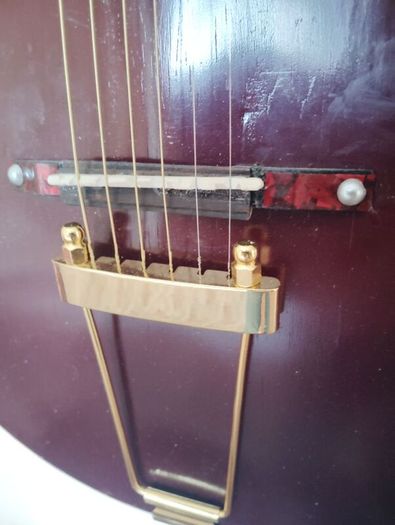 very rare semi acoustic guitar