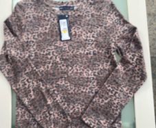 Bnwt Leopard print soft top from M&S