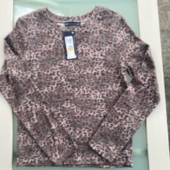 Bnwt Leopard print soft top from M&S