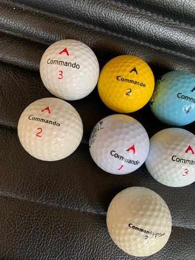 9) Commando Golf balls