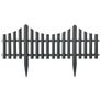 Lawn Edgings 17 pcs Anthracite 10 m PP Image 3