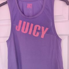 Juicy by Juicy Couture purple mesh top size S UK10 EU38 Perfect condition Postage included