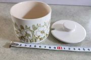 Hornsea pottery England Jam/honey Or Sugar Bowl  Lidded Bon China Dish.