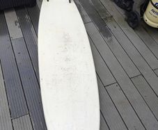Surfboard 7'6"  7.5ft 2.3m mini mal hardboard