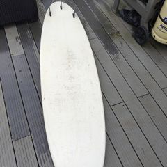 Surfboard 7'6"  7.5ft 2.3m mini mal hardboard
