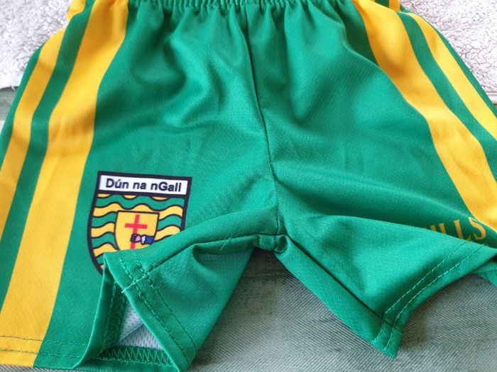 Donegal Gaelic Football Home Shorts 2014 to 2015 Infants 6 months GAA