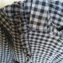 Next Black and Grey Checked Long Top/Dress Aged 8 Image 3