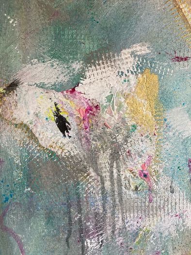 Framed Original Abstract Painting Dublin  Original Art Gift