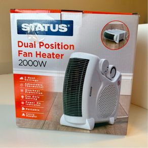 Status Dual Position Fan Heater 2000W