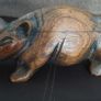 Wooden figures of rhino Image 2