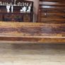 Large Victorian Pine Farmhouse Dining Table Image 5