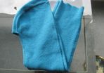 Teal Hood Scarf.