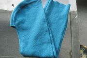 Teal Hood Scarf.