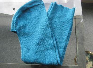 Teal Hood Scarf.