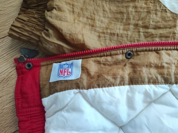 Vintage San Francisco 49er jacket jumper NFL authentic pro line Apex one mens L