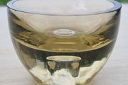Kosta Boda glass mini bowl from the 1980s