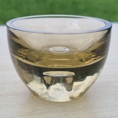 Kosta Boda glass mini bowl from the 1980s