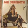 Guinness  For Strength authentic print by Irish museum  no 9 in a series  from original artwork by John Gilroy 1949 guinness Ltd authentic advertising 1980scomes from a demolished pub great presents gift man cave collectors bar memorabilia signs vinta Image 7