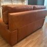 Superb Brown Leather Suite Image 3