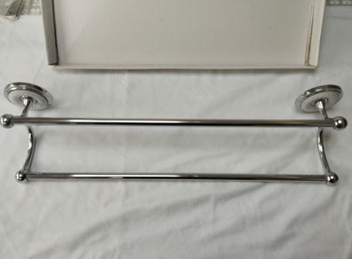Stainless Steel Vintage Double towel holder