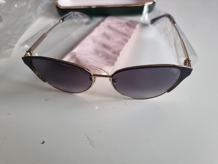 Kate Spade New York Unisex Sunglasses Ianna/G/S , Gold black