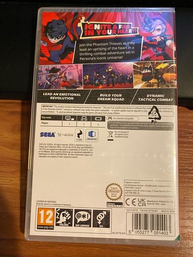 Persona 5 Tactica Nintendo Switch
