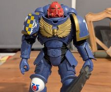 Warhammer McFarlane space Marine ultramarine