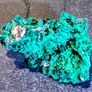 Large vibrant free form Malachite Image 2