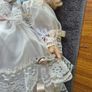 Vintage Irish Porcelain Doll with Flower Wreath and Pinwheel Vintage Image 6