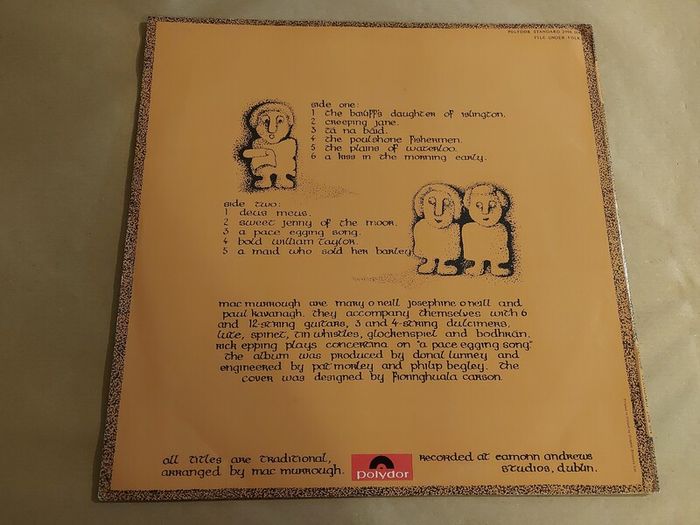 Mac Murrough - Macmurrough & Carrig River - Irish Pressings -Vinyl Records - Extremely Rare