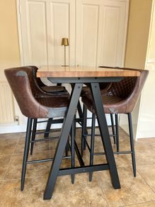 Tall Kitchen Table and 4 chairs collection only